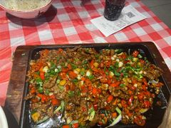 葱椒爆牛肉-龙师傅卤炒(天马店)
