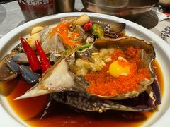 -草家酱蟹炭火烤肉店(珲春南路一店)