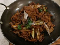 葱爆羊肉-四季小馆·地道北京小吃(广百店)