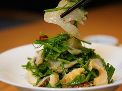 辣木苗拌海鲜-新荣记(西溪湿地店)