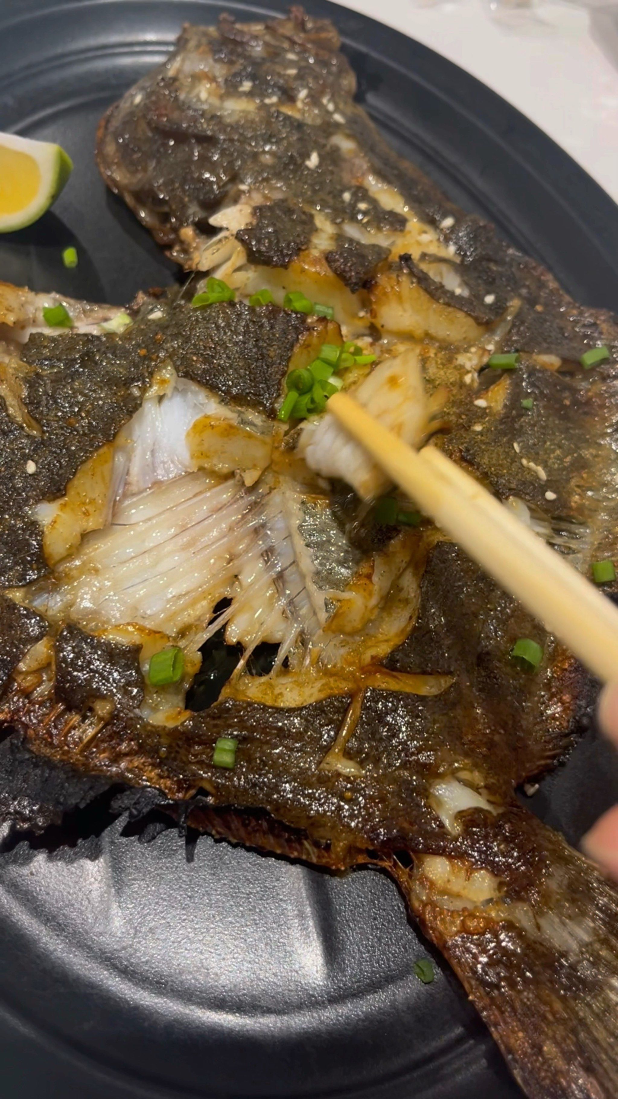 最好吃的烤多宝鱼