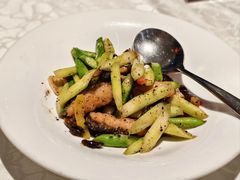 虾滑羊肚菌芦笋配黑松露-珍宝海鲜JUMBO Seafood(ifc店)