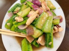 鲜鱿炒丝瓜-贞楼食莊