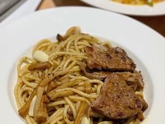 黑椒菌菇牛肉意面-豪客来牛排(成都锦江大融城店)
