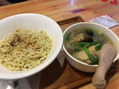 鸡腿汤拌面-富源春面馆(四川北路店)