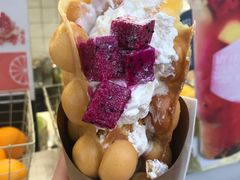 火龙果奶油鸡蛋仔-JUICE  TIMES(中茵海华店)