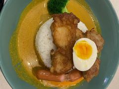 流心蛋鸡扒肠仔咖喱伴饭-和平馆·地道港澳茶餐厅(西门口店)