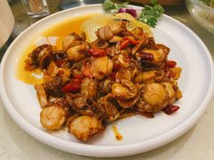 来凤姜炒虾夷贝-小蓝鲸湖北菜(八一路店)