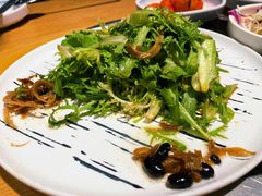 小银鱼拌苦菊-瑞膳首尔参鸡汤(龙塔店)