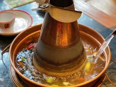 传统清汤锅底-南门四季铜锅涮肉(左家庄店)