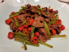 小炒黄牛肉-北平楼·烤鸭·北京菜(牡丹园店)