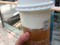 四季春芝士岩盐奶盖-快乐柠檬happylemon(丰台万达广场店)