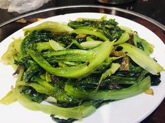 豆豉鲮鱼油麦菜-禄源公·老莞诚饭店
