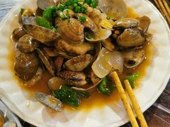 姜葱炒花甲-亮亮烧烤(万松园店)