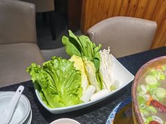 生菜-苏完瓜尔佳氏·满洲涮肉(古方路店)