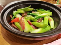 姜汁腊味啫芥兰-一澜江宴·江景地标楚菜(江滩公园店)