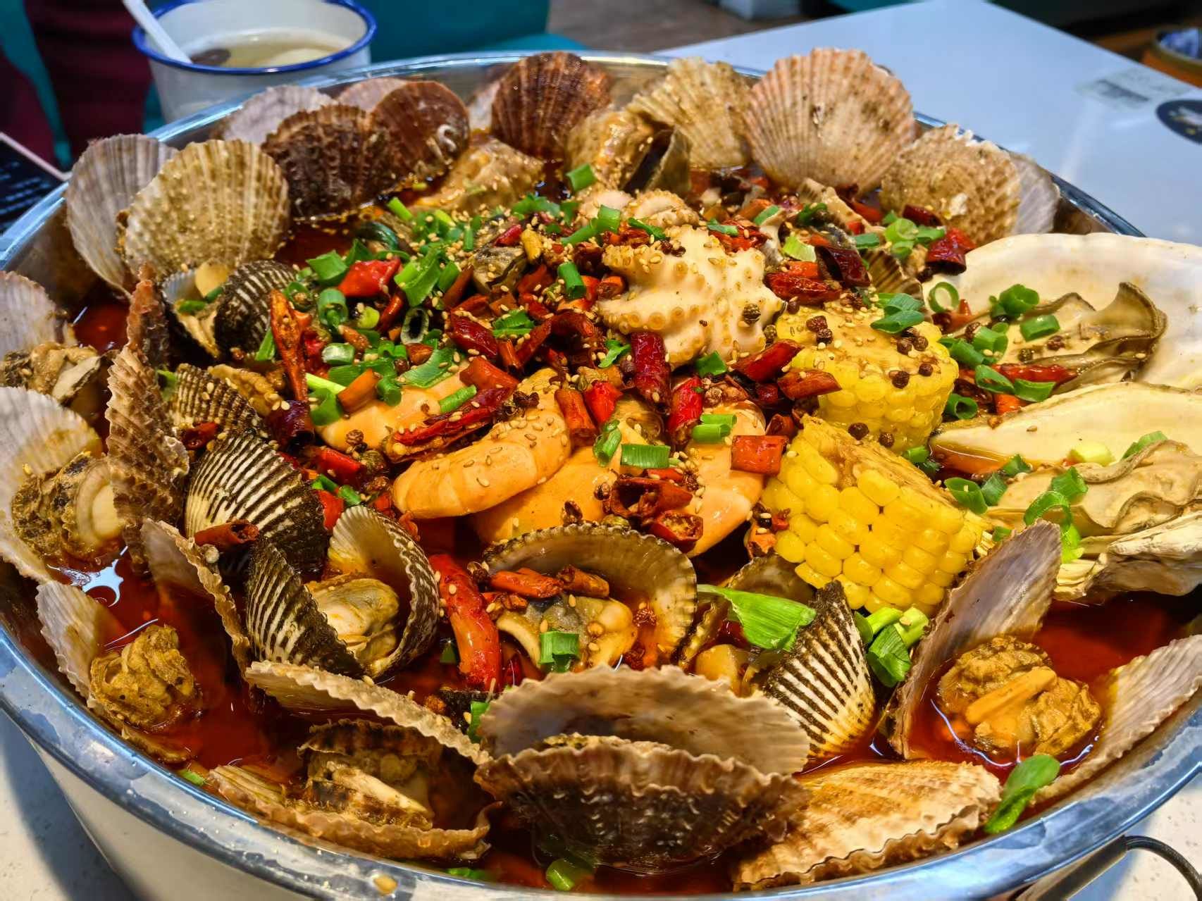 海鲜小咖很好吃,分量很多,特别原汁原味