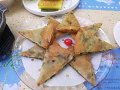 韭菜烧薄饼-名点一号·精致茶点·手工制作(宝华店)