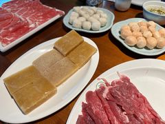 冻豆腐-義聚德·清真铜锅涮羊肉·烧烤(河东店)