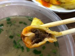 牛肉锅贴-草桥清真牛肉锅贴扁食店