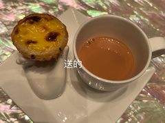 餐后葡挞配奶茶-8餐厅(新葡京酒店)