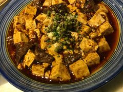 辣牛肉烧豆腐-那家小馆•北京菜•烤鸭(中关村店)