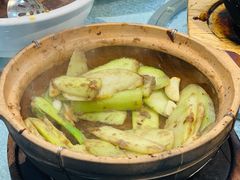 澳门虾酱啫芥兰-天宝食坊·啫啫煲大排档(西华路店)