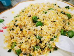 菜心粒鸡蛋炒饭-区海鸡场饭店(石壁店)