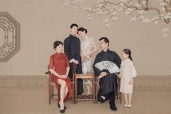 -时光纪亲子全家福照相馆(静安店母女写真父母纪念照)