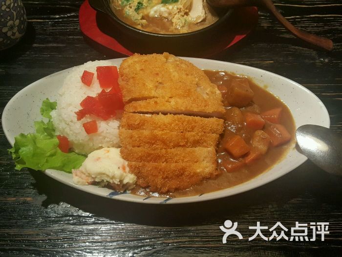 松子日本料理(亦庄店)咖喱猪排饭图片 - 第1张
