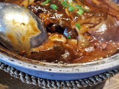 砂锅碟鱼头-双合园·海鲜水饺青岛菜(大尧三路店)