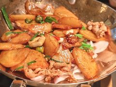 小锅土豆-绿茶餐厅(淮安吾悦广场店)