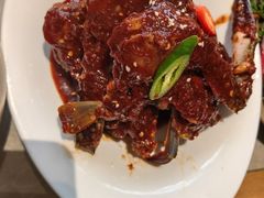 -草家酱蟹炭火烤肉店(珲春南路一店)