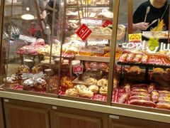 面包甜点陈列柜-山崎面包(静安久光店)