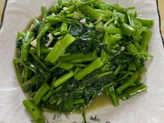蒜蓉空心菜-洪福饭店·十八年老店
