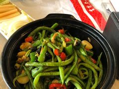 沙煲扁豆丝-金家老三饭庄(常营店)