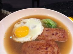 餐肉蛋汤公仔面-南都咖啡西餐厅.全日茶点(福星路店)