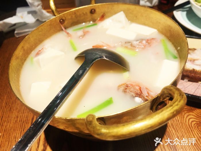 原製原味·地道舟山海鲜(天一国购店)海钓虎头鱼炖豆腐图片