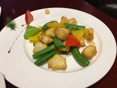 彩椒XO酱银鳕鱼-中国坊中餐厅(石家庄希尔顿酒店)