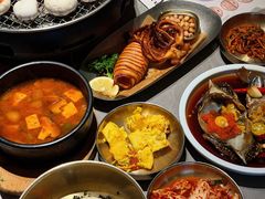 -草家酱蟹炭火烤肉店(珲春南路一店)
