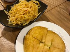新疆火坑烤馕饼-隆门客栈·西北小吃手工面(丰盛町商业步行街店)