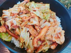 韩式鱿鱼盖饭-HONGA HONGA雄家(曹路店)