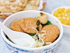 虾饼双丸拉面-芬芳甜品(同福路店)
