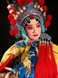 -胭脂猫京剧摄影