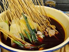 -拈签一笑黄牛肉辣卤串串