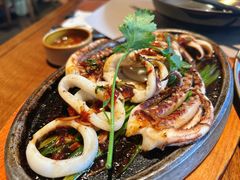 铁板炭烧鱿鱼-CHINCHIN 青青·泰国料理(万象食家店)