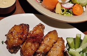 Vanilla Honey Grilled Chicken Wings
