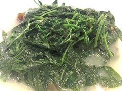 皮蛋辣椒叶-太子园林酒家
