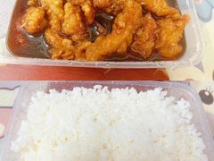 糖醋排条盖浇饭-张记汤馆(嫩江路店)