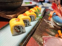 芒果鳗鱼卷-蟹田居·活蟹料理(东城店)